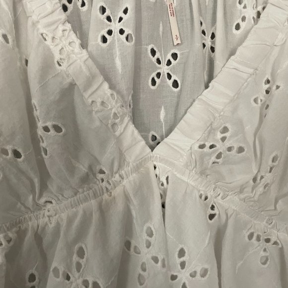 Free People Boho Peplum Top - Picture 2 of 4